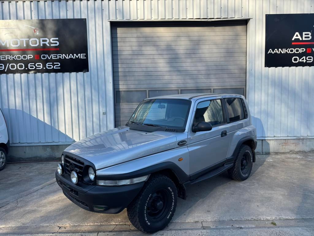 SsangYong Korando 2.3TD 4x4 Lichte vracht!, Auto's, Korando, Bedrijf, Diesel, 4x4