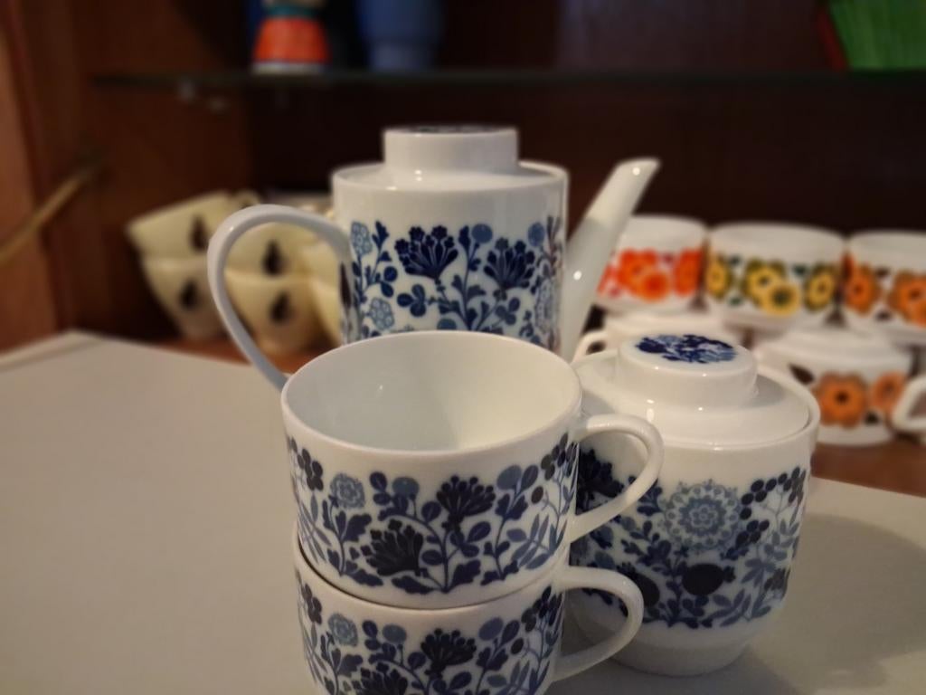 Melitta in porcelein: set, Ophalen of Verzenden