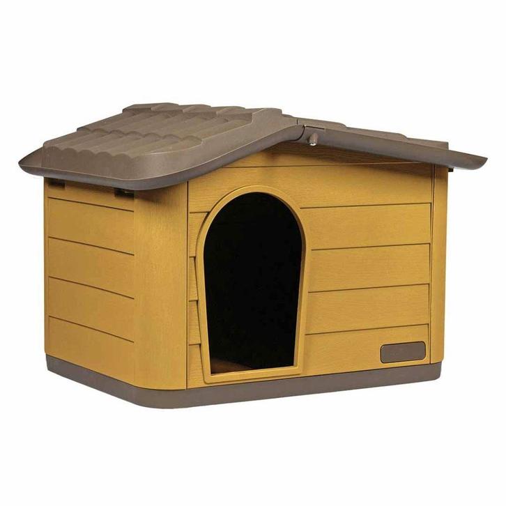 Hondenhok kattenhuis konijnenhok pepita 1 medium  Honey, Animaux & Accessoires, Maisons pour chiens, Neuf, Niche à chien, Moins de 65 cm