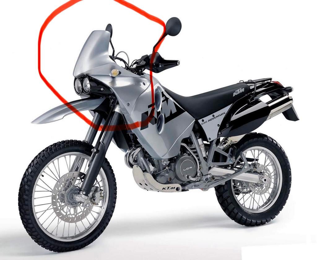 Gezocht voorkuip en koplampen ktm 640 adventure, Motos, Motos | KTM, Particulier, Enlèvement