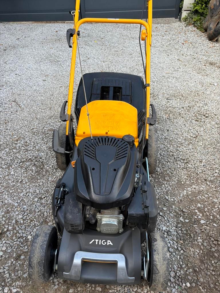 Lot de tondeuse stiga, Enlèvement ou Envoi, Tondeuse rotative, 40 à 49 cm, Bac de ramassage
