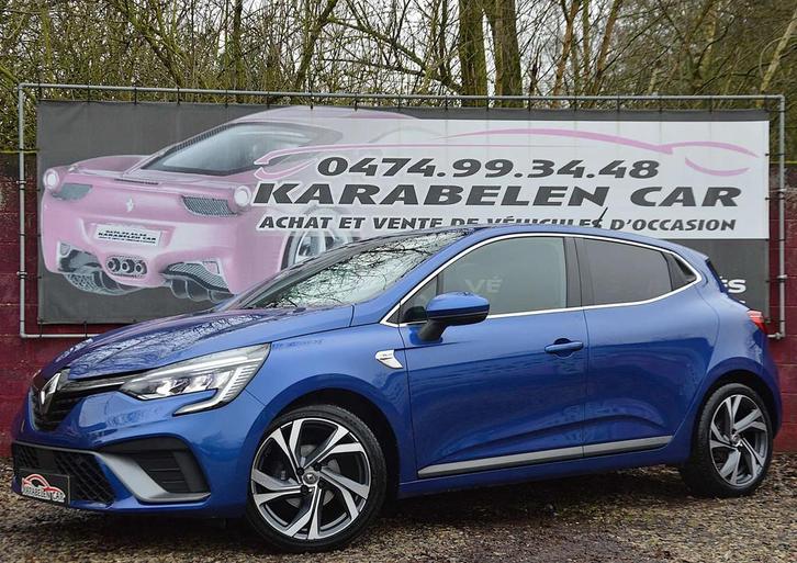 Renault Clio 1.5dCi Rs-line NAV CAM CLIM CRUIS 45.225KM, Auto's, Renault, Bedrijf, Te koop, Clio, ABS, Airbags, Airconditioning