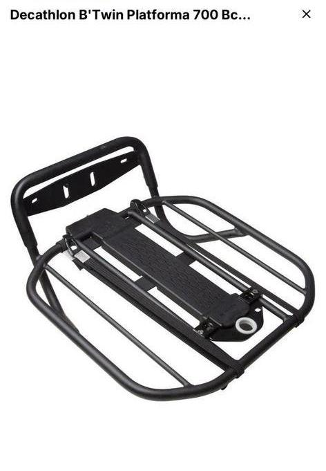 B'Twin Platforma 700 bagagedrager, Ophalen, Zo goed als nieuw