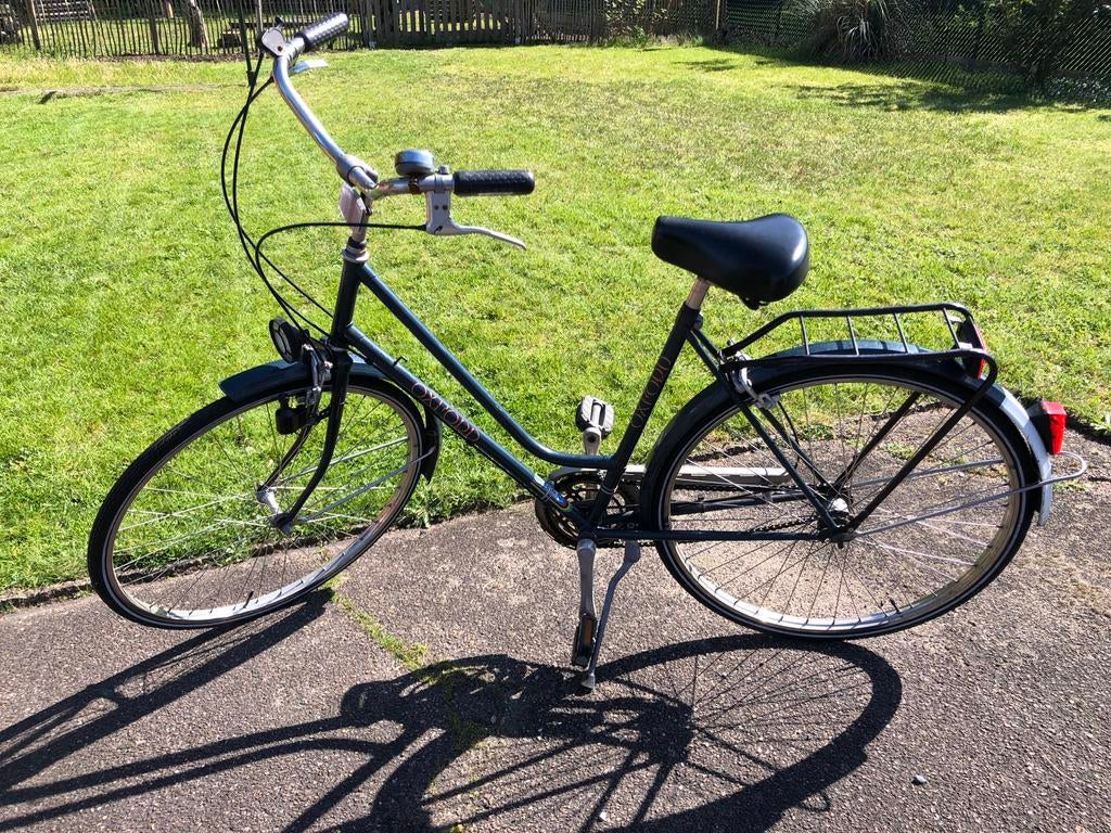 Damesfiets oxford, Gebruikt, Velgrem, 47 tot 50 cm, Versnellingen
