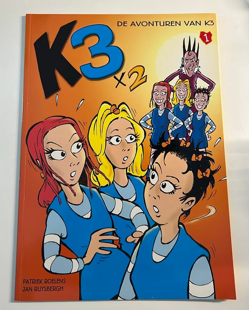 P. Roelens - K3 x 2 strip K3, Boeken, Stripverhalen, Ophalen of Verzenden, P. Roelens; J. Ruysbergh