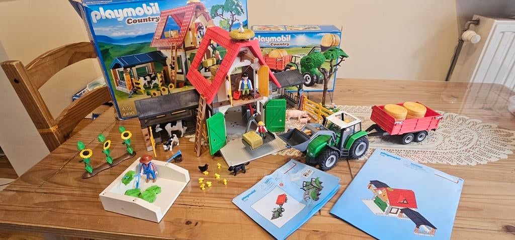 Lot Playmobil Country, Ophalen of Verzenden, Gebruikt, Complete set