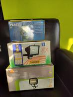 Set van 3 Schijnwerpers / Bouwlampen - NIEUW, Huis en Inrichting, Ophalen, Nieuw