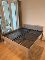 Cadre de lit AUPING AURONDE, Gris, Comme neuf, Enlèvement, 180 cm