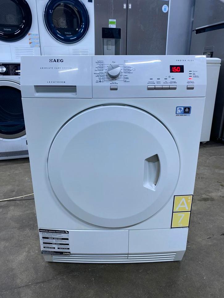 Droogkast AEG A++ 7 Kg met GARANTIE, Electroménager, Sèche-linge, Comme neuf, À condensation, Enlèvement ou Envoi