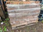 één pallet gebruikte metselstenen., Ophalen