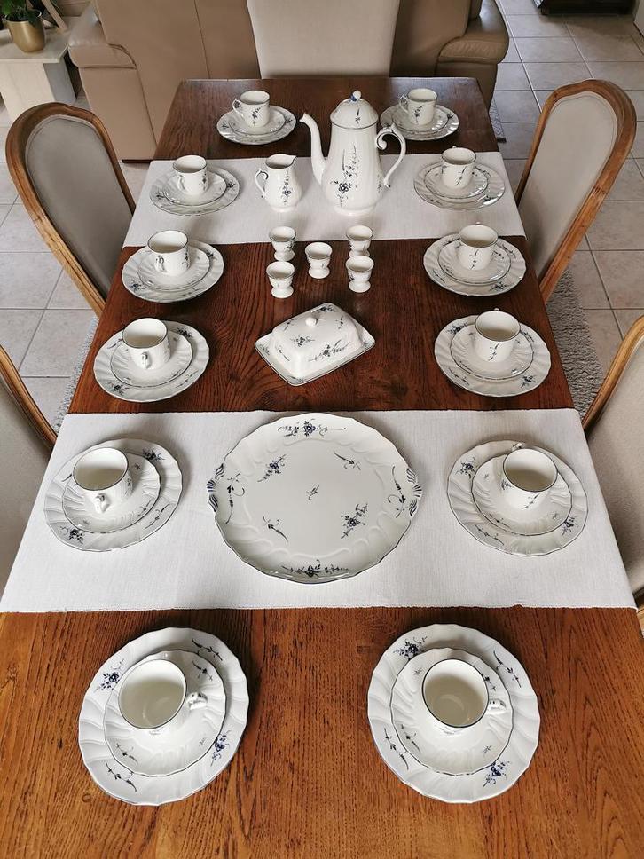 Service à goûter Villeroy & Boch « Vieux Luxembourg », Maison & Meubles, Cuisine | Vaisselle, Comme neuf, Service complet, Autres styles