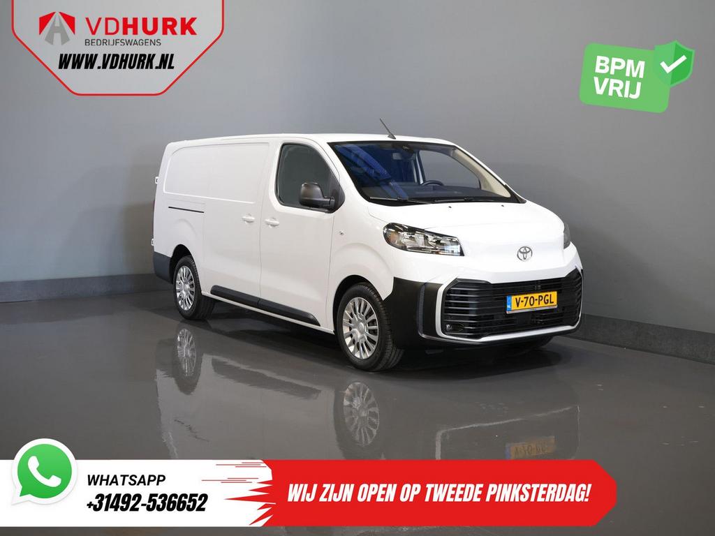 Toyota PROACE Worker 2.0 145 pk L3 Carplay/ 2.5t Trekverm./, Wit, Bedrijf, Toyota, Onderhoudsboekje