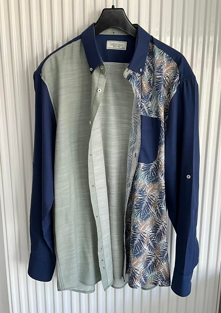 NIEUW: Cricket & Co Kleurrijk Overhemd - Maat XXL, Vêtements | Hommes, Enlèvement ou Envoi, Comme neuf, Gris