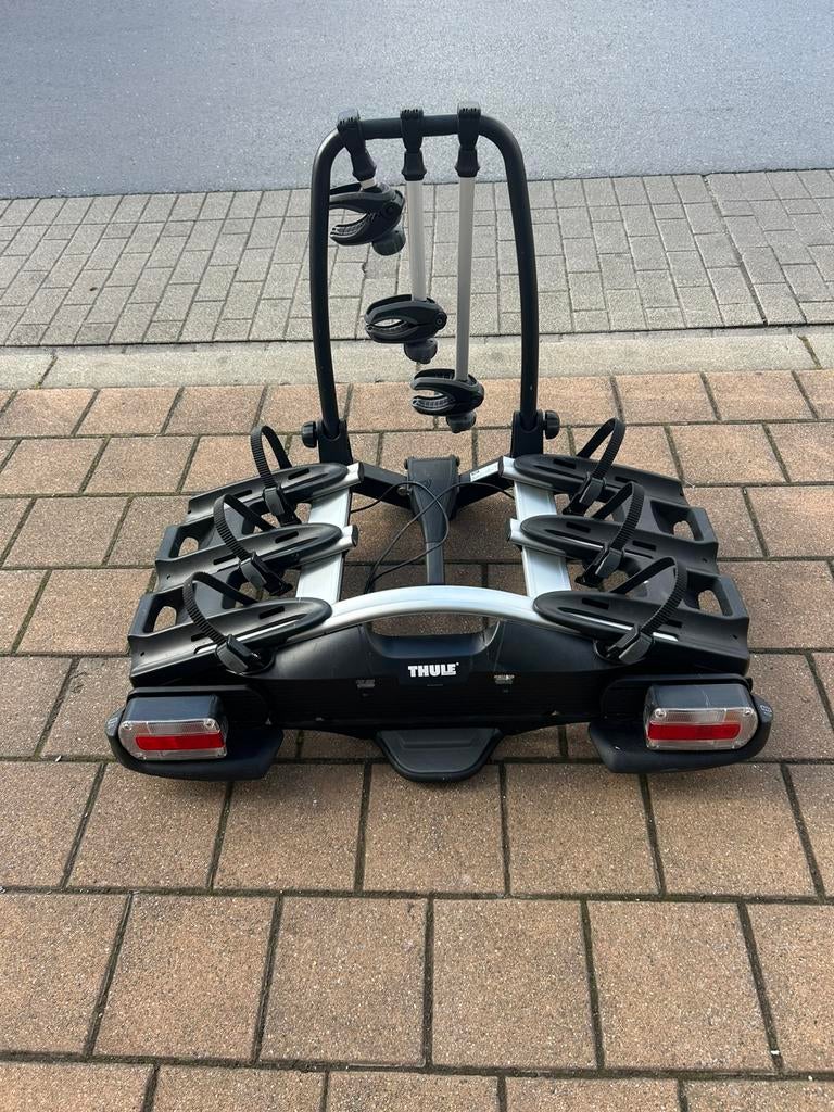 Porte vélos Thule, Autos : Divers, Porte-vélos, Utilisé, Accessoire porte-vélos, 3 vélos ou plus, Vélo électrique, Enlèvement