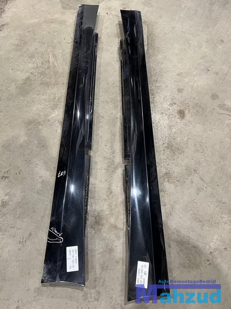 BMW 1 SERIE E87 links rechts zijskirt zwart 2003-2010, Petuelring 130
80788  Munich, DE, Info@bmw.de, Utilisé, BMW