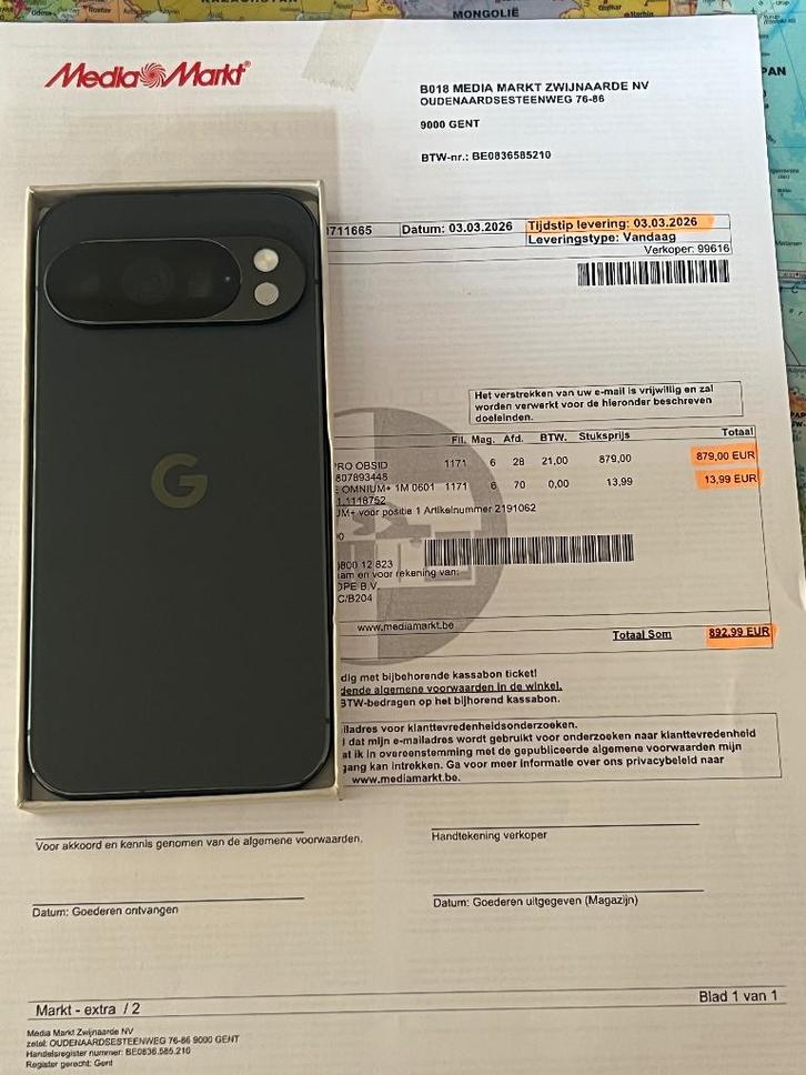 Google pixel 10pro, Télécoms, Téléphonie mobile | Marques Autre, Neuf, Sans abonnement, Avec simlock (verrouillage SIM), Autres modèles