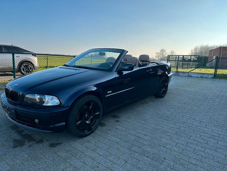 BMW 318Ci cabrio te koop, Auto's, BMW, Particulier, 3 Reeks, Airconditioning, Alarm, Boordcomputer, Centrale vergrendeling, Climate control