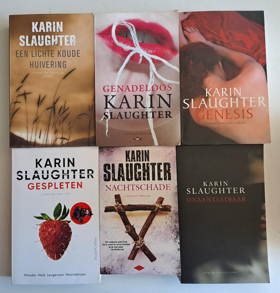 Boeken Karin Slaughter, Boeken, Thrillers, Gelezen, Ophalen of Verzenden