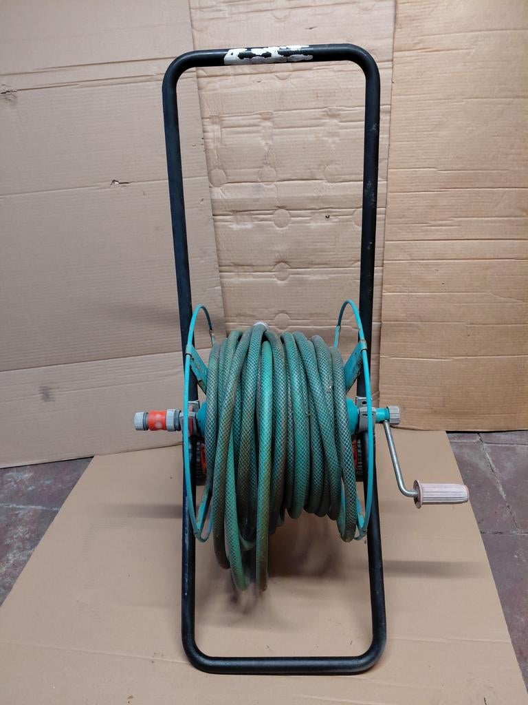 Tuinhaspel., Ophalen