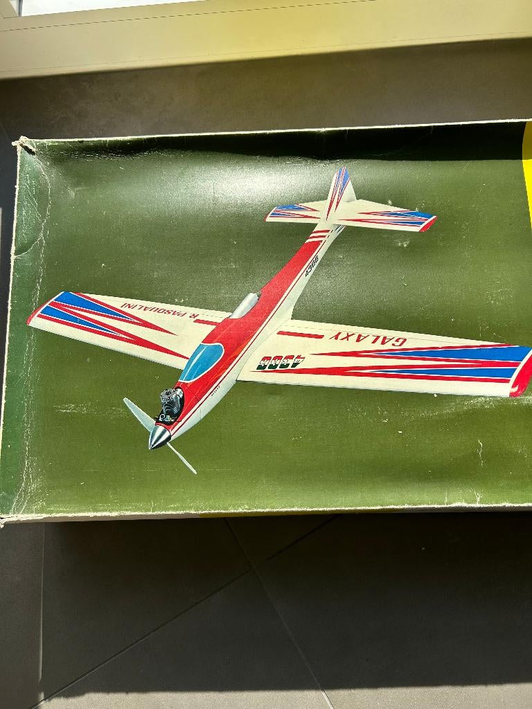 Galaxi  Merati RC1 originele bouwdoos F3A vintage 1974 uniek, Enlèvement ou Envoi, Neuf, Nitro