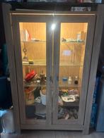 Vitrinekast met verlichting, Ophalen, Gebruikt