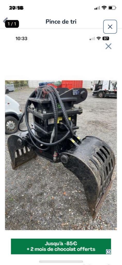 Sorteergrijper pince de tri, Articles professionnels, Machines & Construction | Grues & Excavatrices, Enlèvement