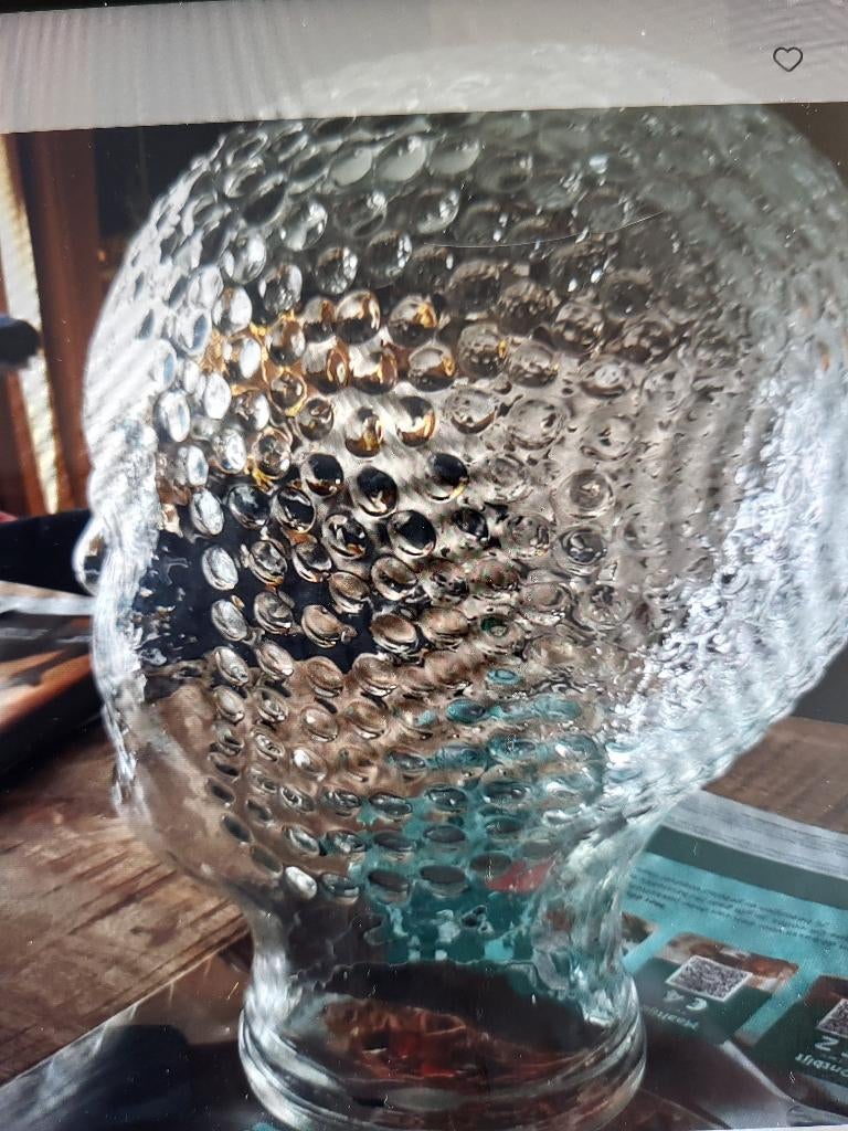 Glazen hoofd, Antiek en Kunst, Ophalen