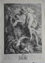Laurent Cars gravure "Dernier Tableau peint par F. le Moine", Antiek en Kunst, Ophalen