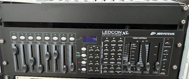 LEDCON XL JB SYSTEMS, Musique & Instruments, Lumières & Lasers, Comme neuf, Lumières, Commande sonore, Couleur, Effet stroboscopique