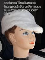 Vintage tete buste de mannequin, Enlèvement ou Envoi, Comme neuf
