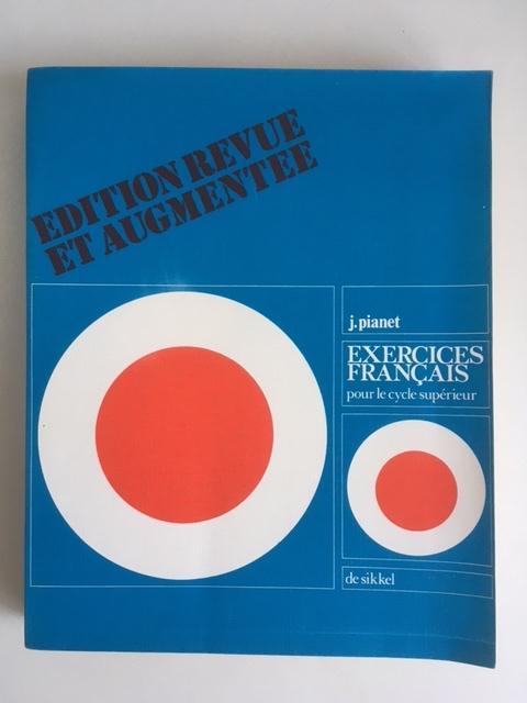 Exercices français. J. Pianet, Boeken, Schoolboeken, Gelezen, Frans, Ophalen