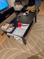 Table basse noire IKEA LACK, Ophalen, 50 tot 100 cm, 100 tot 150 cm, Zo goed als nieuw