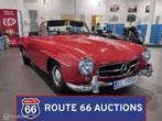 Mercedes-Benz 190 SL | 1960 | Route 66 Auctions, Auto's, Zwart, Mercedes-Benz, Bedrijf, Handgeschakeld