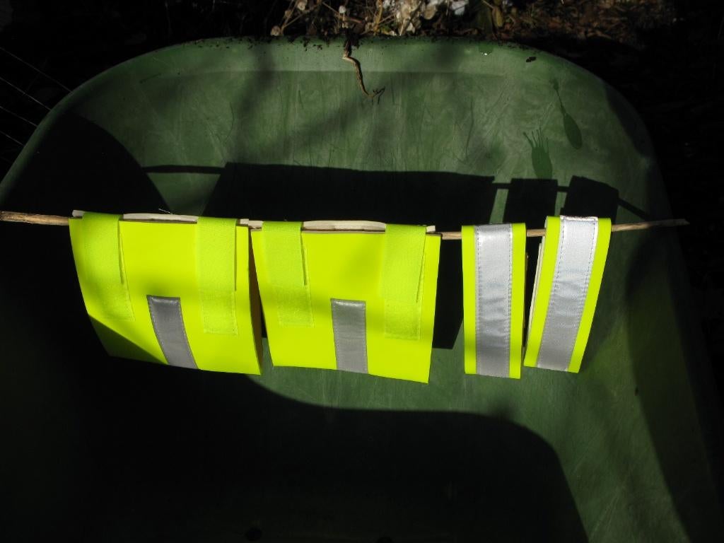 Bandes fluo et réfléchissantes NEUVES, Dieren en Toebehoren, Paarden en Pony's | Beschermers, Nieuw, Rijden, Ophalen