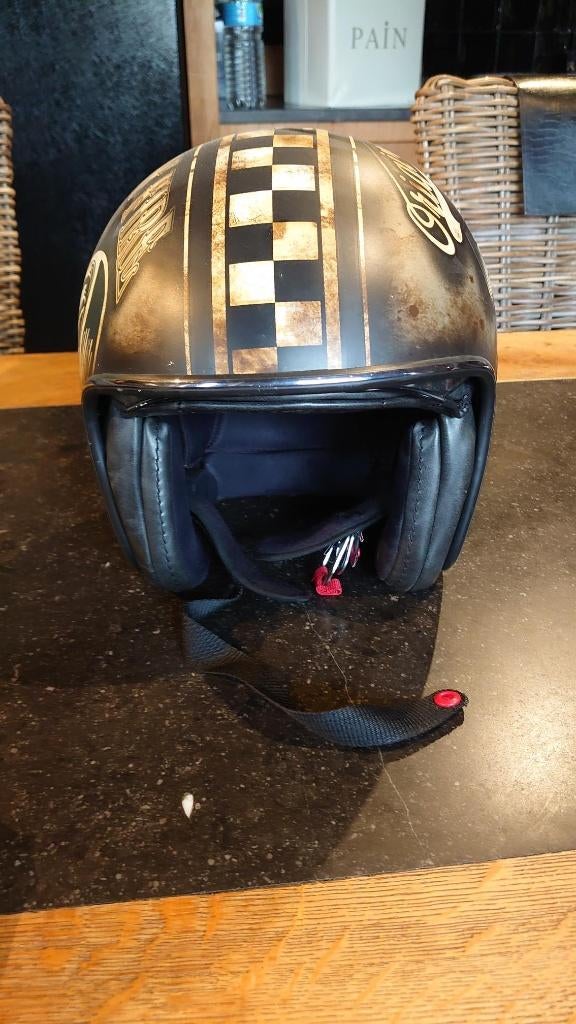 Moto Helm Premier Vintage Collection, Fietsen en Brommers, Brommerhelmen, Ophalen, Zo goed als nieuw, Large, Premier