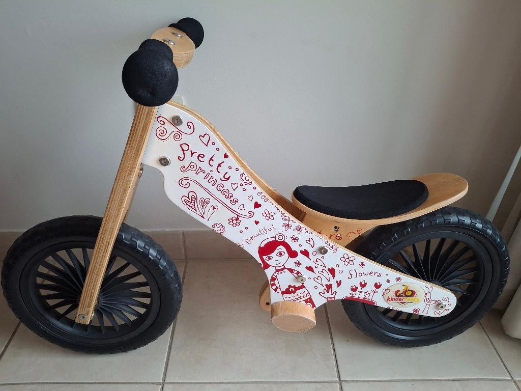 Vélo d'équilibre pour enfants, Vélos & Vélomoteurs, Trottinettes, Enlèvement, Comme neuf, Autres types, Kinderfeets