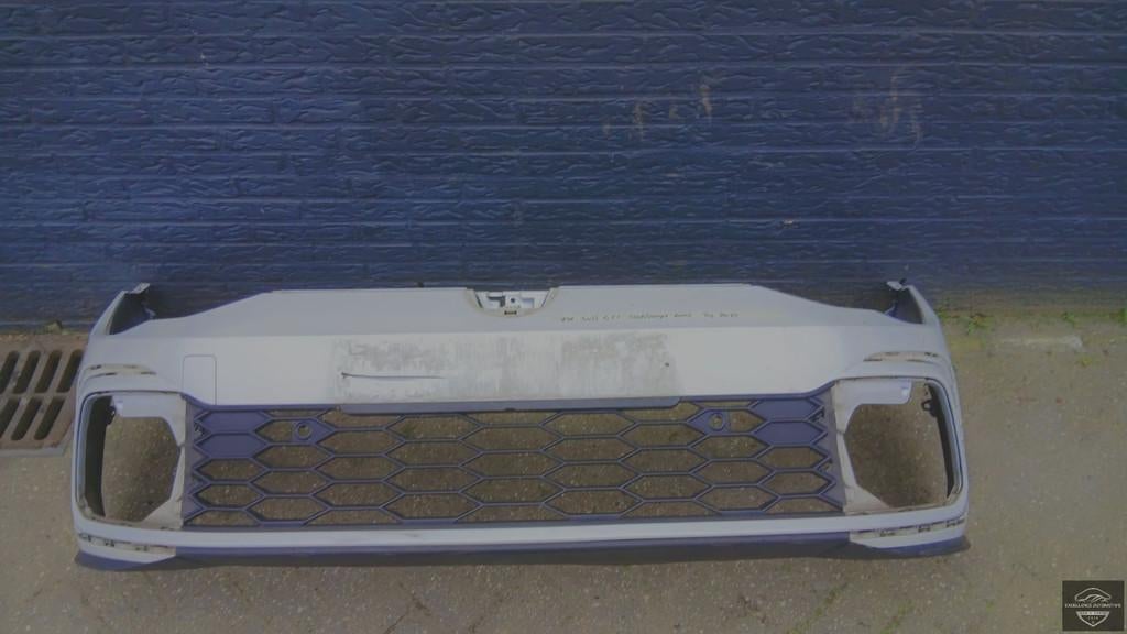 VW Golf 8 GTI GTD GTE 20-24 Voorbumper Bumper 6xPDC Originee, Auto-onderdelen, Carrosserie, Bumper, Volkswagen, Gebruikt