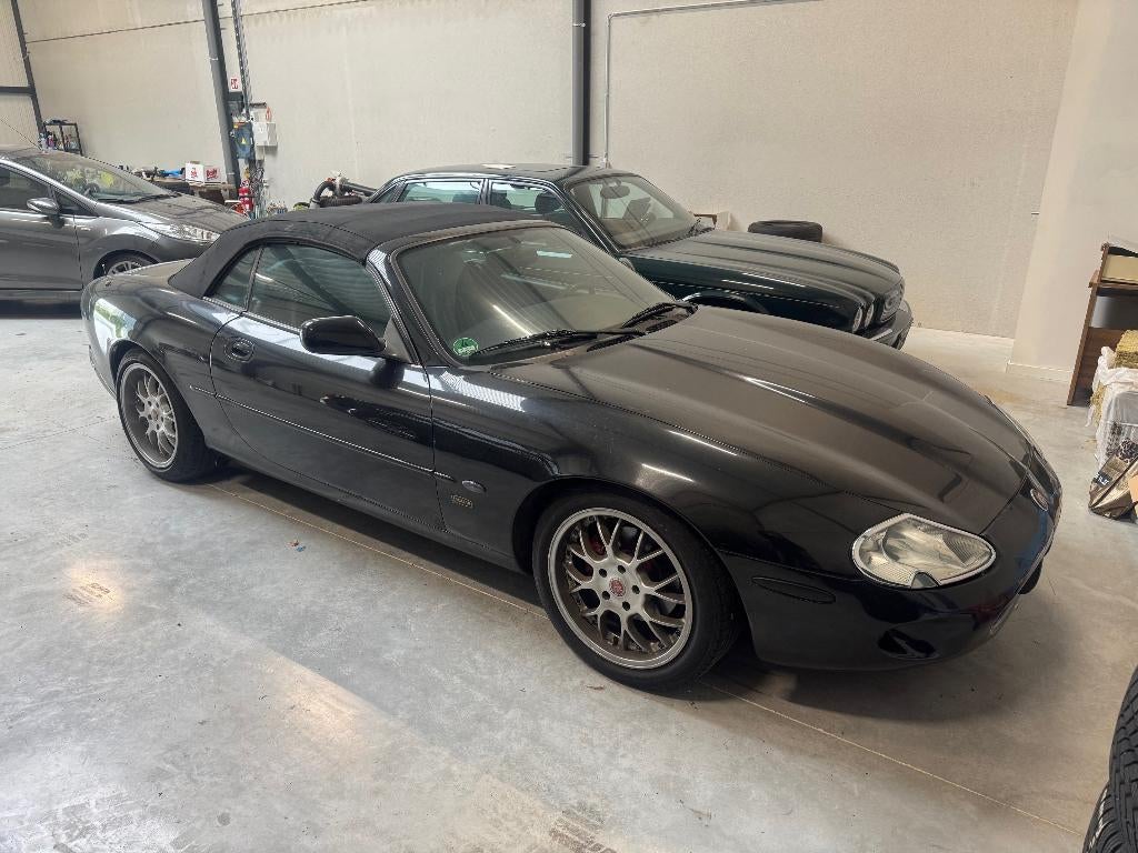 Jaguar XK8, Auto's, 4 zetels, Cabriolet, Zwart, Leder