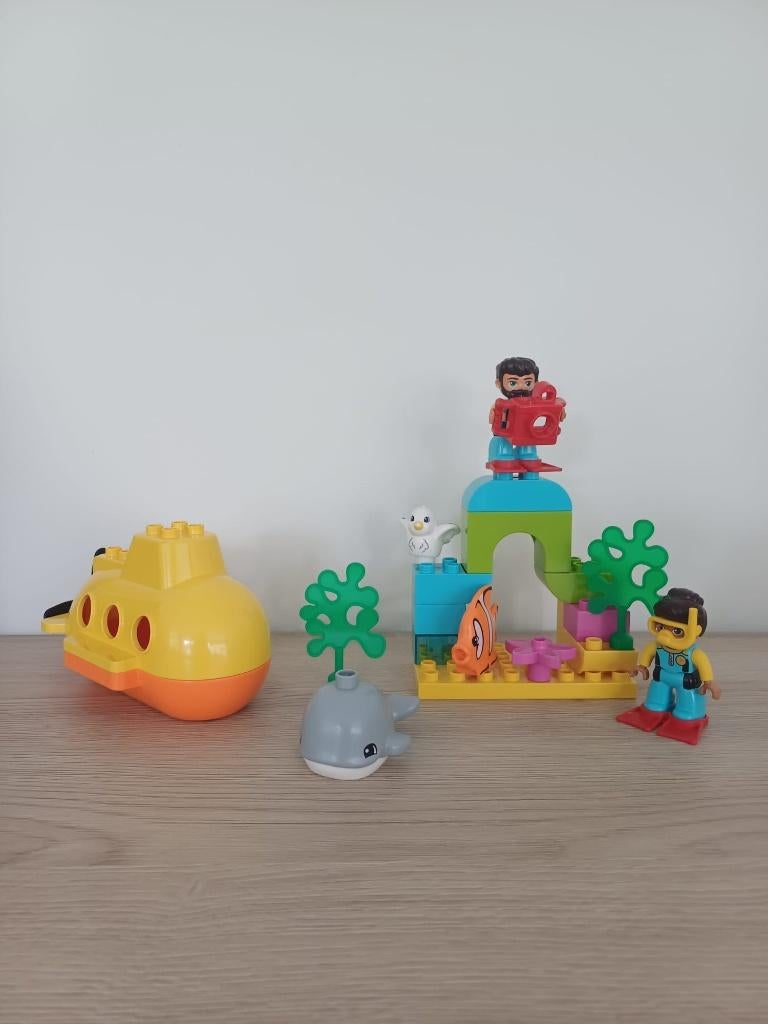 LEGO DUPLO 10910 Avontuur met onderzeeër, Ophalen, Overige thema's, Zo goed als nieuw, Compleet