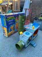 Tmnt Turtles: Sewer Lair Playset 1989 + doos playmates toys, Ophalen of Verzenden