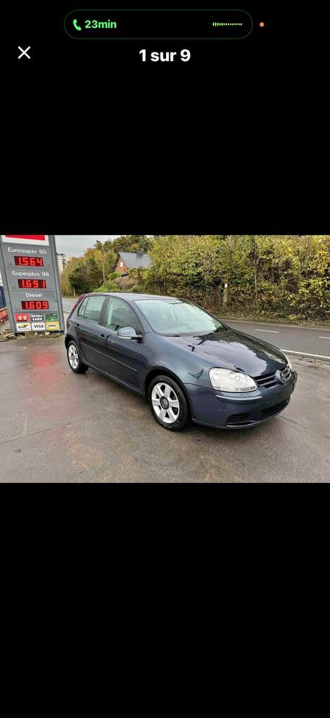 Golf 5, Autos, Volkswagen, Particulier, Golf, Vitres électriques, Isofix, Diesel, Euro 4, Berline, 5 portes, Boîte manuelle, Bleu
