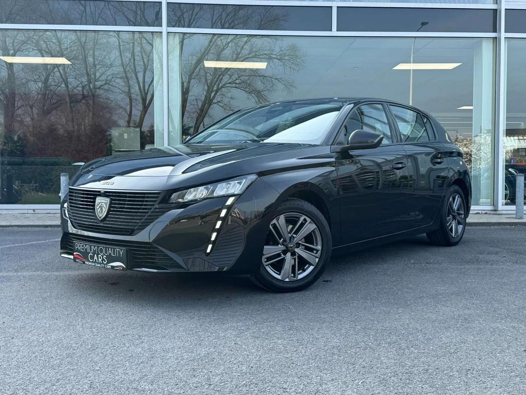 Peugeot 308 AUTOMAAT / CARPLAY / SENSOREN / NAVI /AIRCO /, Automaat, Stof, 1199 cc, Zwart