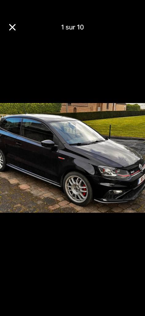 Polo gti, Auto's, Volkswagen, Particulier, Polo, Benzine, Euro 5, Coupé, 3 deurs, Automaat, Zwart, Grijs, Voorwielaandrijving