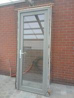 Achterdeur te koop, Doe-het-zelf en Bouw, Kunststof, Zo goed als nieuw, Inclusief glas, 225 cm of meer