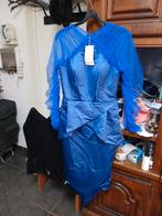 Kleedje, Kleding | Dames, Jurken, Ophalen, Maat 34 (XS) of kleiner, Blauw, Onder de knie