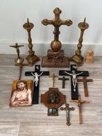 Een kruisbeeldgroep, Antiquités & Art, Antiquités | Objets religieux, Enlèvement