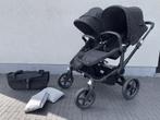 Bugaboo Donkey 3 Duo/Twin zwart, Enlèvement, Comme neuf, Poussette ou Buggy