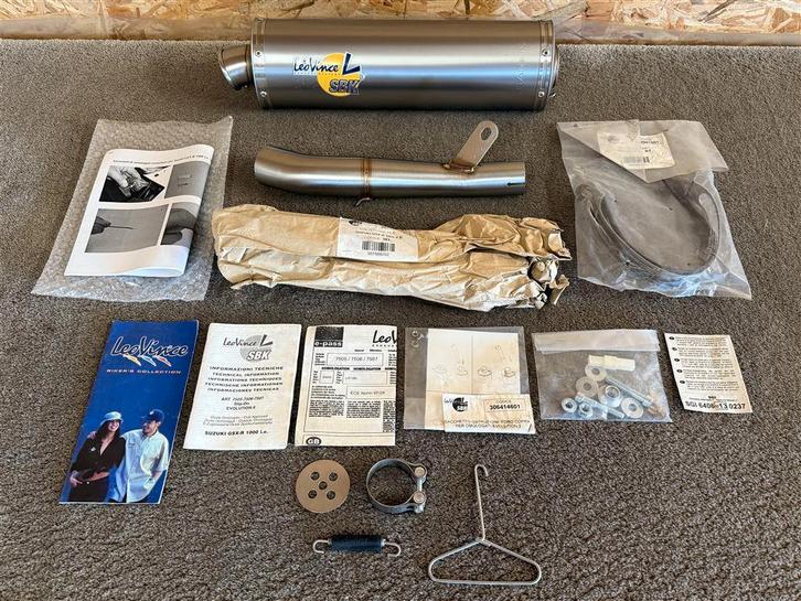 LeoVince uitlaat demper GSX-R1000 GSXR1000 2005 2006 K5 K6, Motoren, Onderdelen | Suzuki, Nieuw, Ophalen of Verzenden