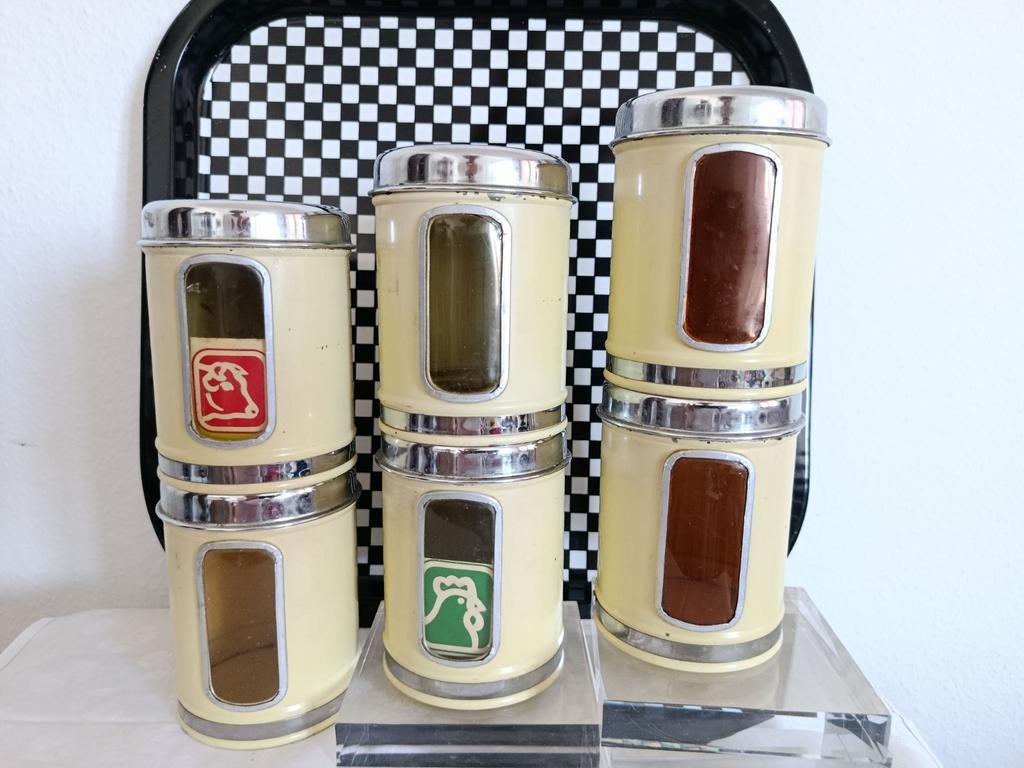 BRABANTIA boîtes à provision H. 11cm, Verzamelen, Ophalen of Verzenden