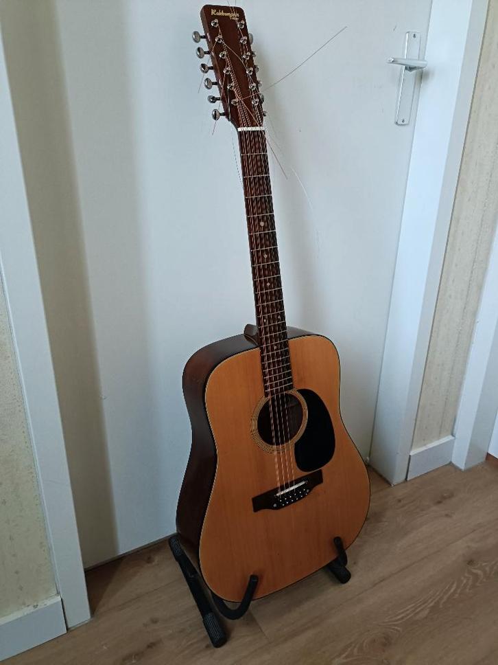 Rokkomann Deluxe, modèle F385, Musique & Instruments, Instruments à corde | Guitares | Acoustiques, Comme neuf, 12 cordes, Enlèvement